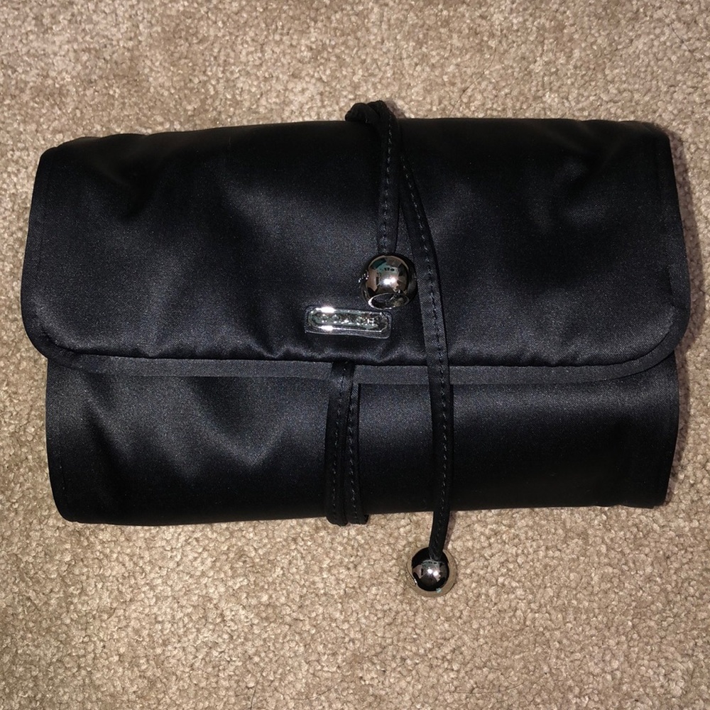 Coach Wrap Around Jewelry Organizer, Black